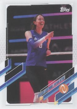 2021 Topps On-Demand Set #2 - Athletes Unlimited Volleyball #8 Cassidy Lichtman Front